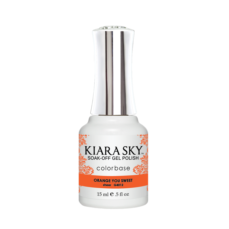 KIARA SKY – GEL POLISH - G4012 ORANGE YOU SWEET